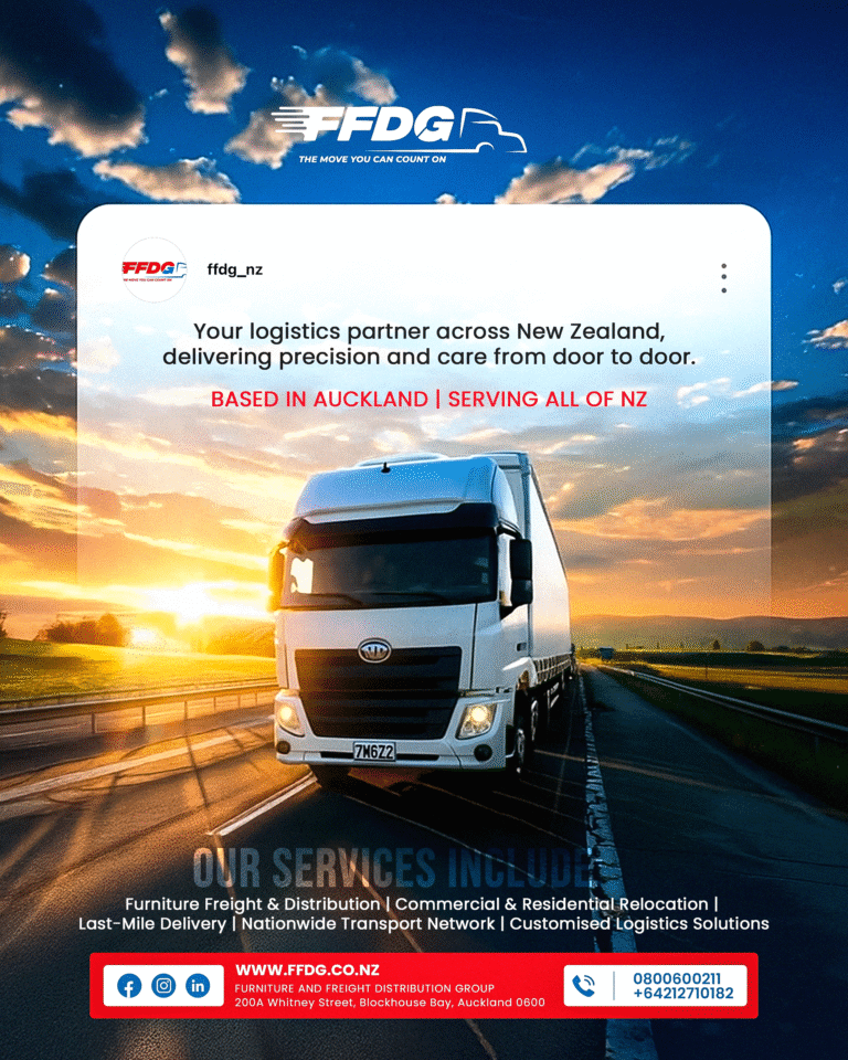 Furniture Moving NZ Freight Distribution NZ