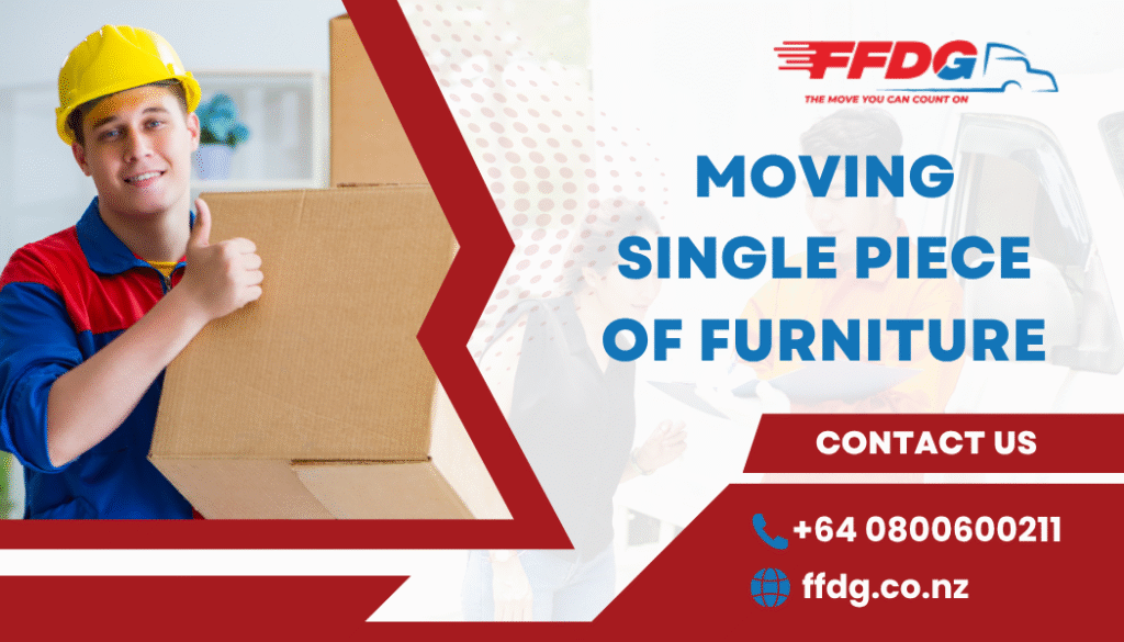 Affordable Options for Moving Single Piece of Furniture in Auckland